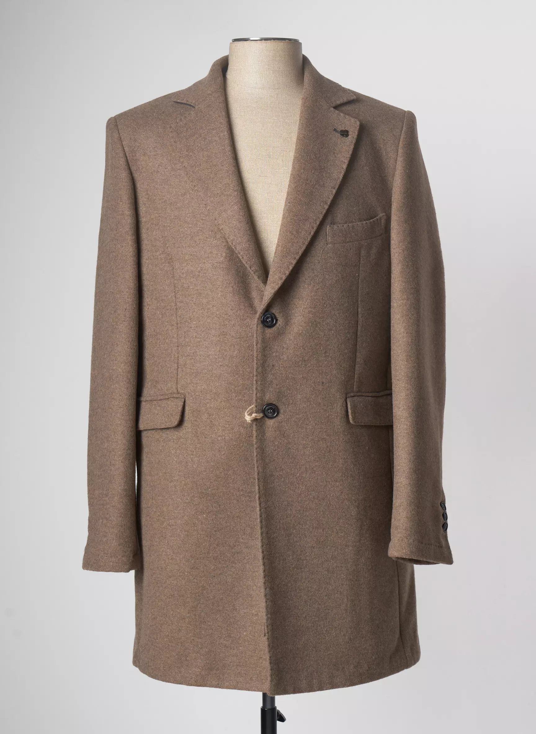 Piizone Manteaux Longs Homme couleur marron
