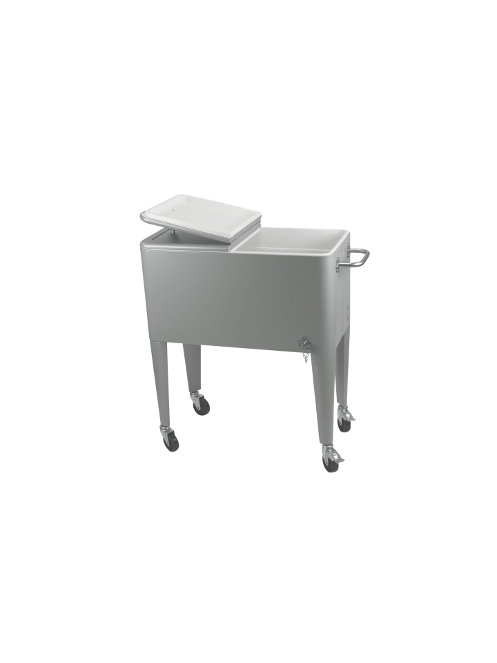 Beachtrekker Kailua Cooler - Kühlbox, Kühlwagen, Getränkekühler, Grau günstig kaufen onesize