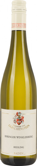 2016 Ihringer Winklerberg Riesling trocken - Weingut Freiherr von Gleichenstein