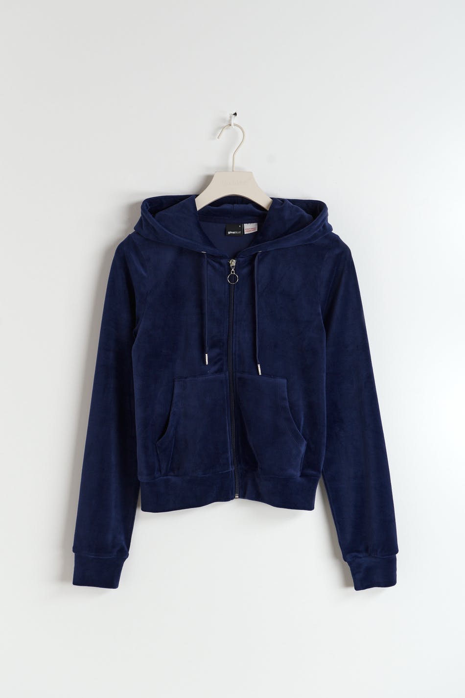 Velour hoodie