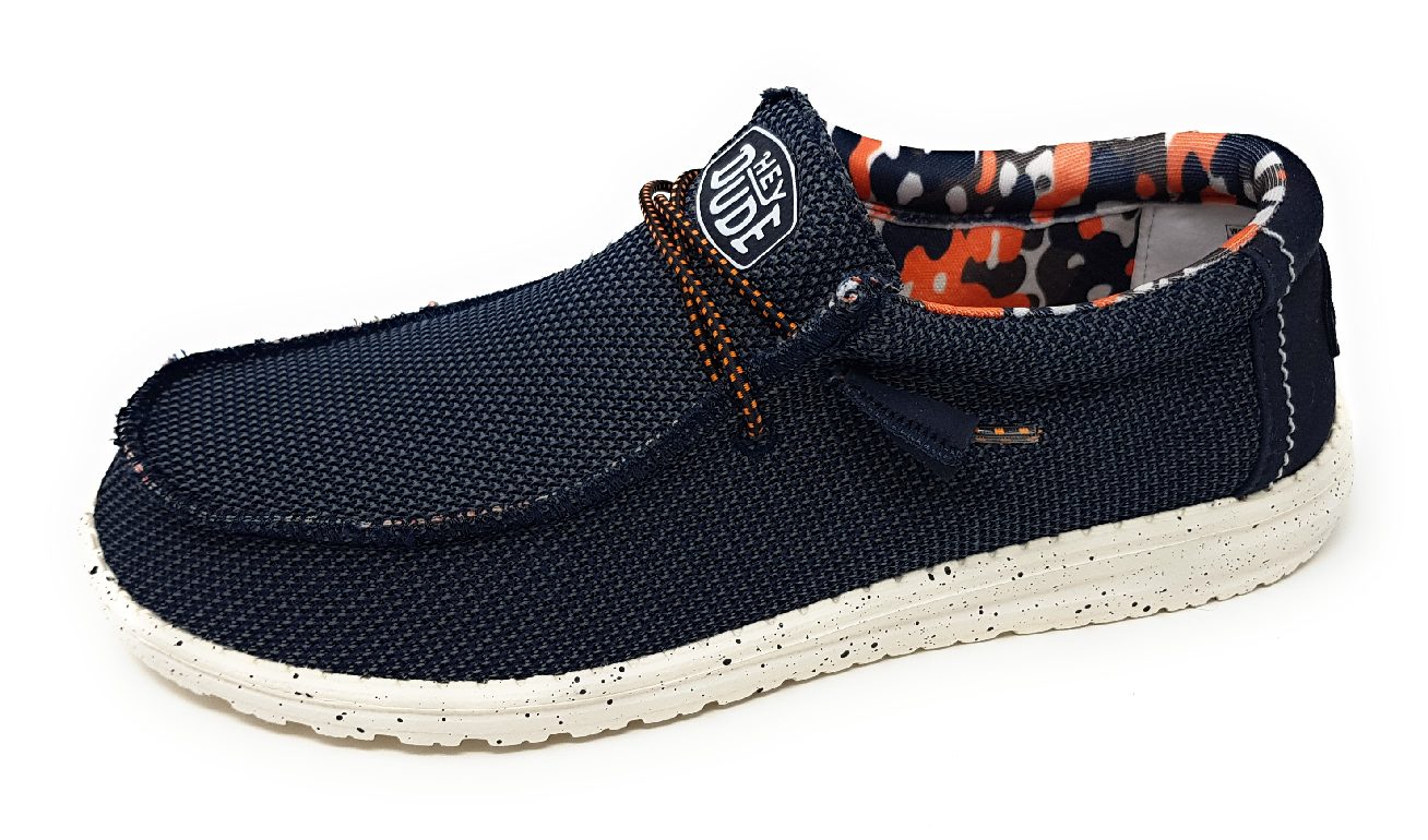 Hey Dude Wally Sox Stitch 40161 Blau 4NY Blue Multi