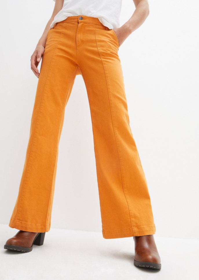 Stretch-Jeans, Wide