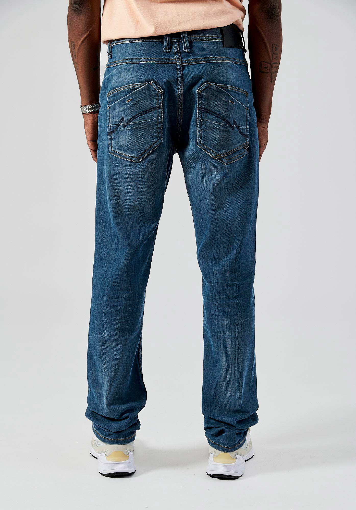 DRONE  Jean straight bleu homme