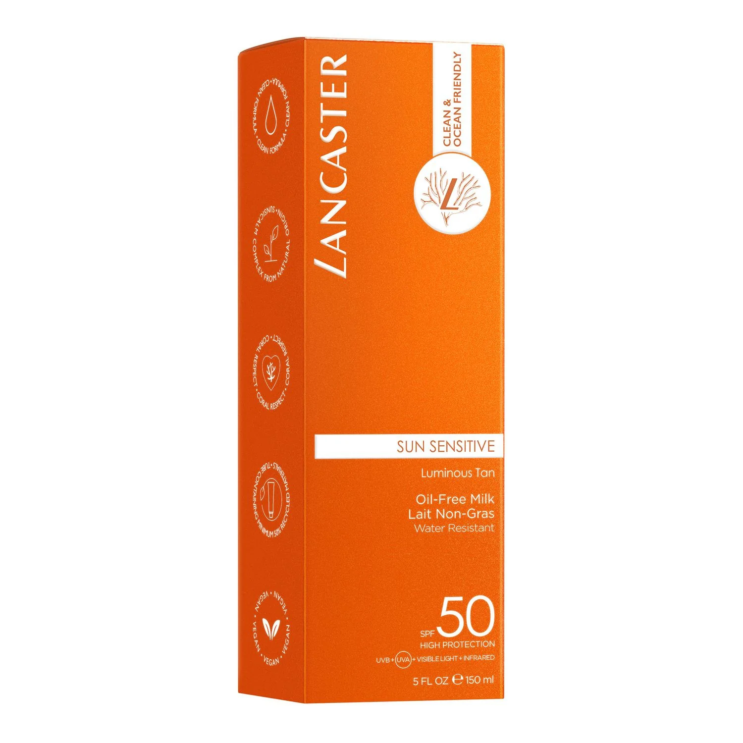 Sensitive skin Oil-Free Milk SPF50 - Latte solare corpo alta prot.
