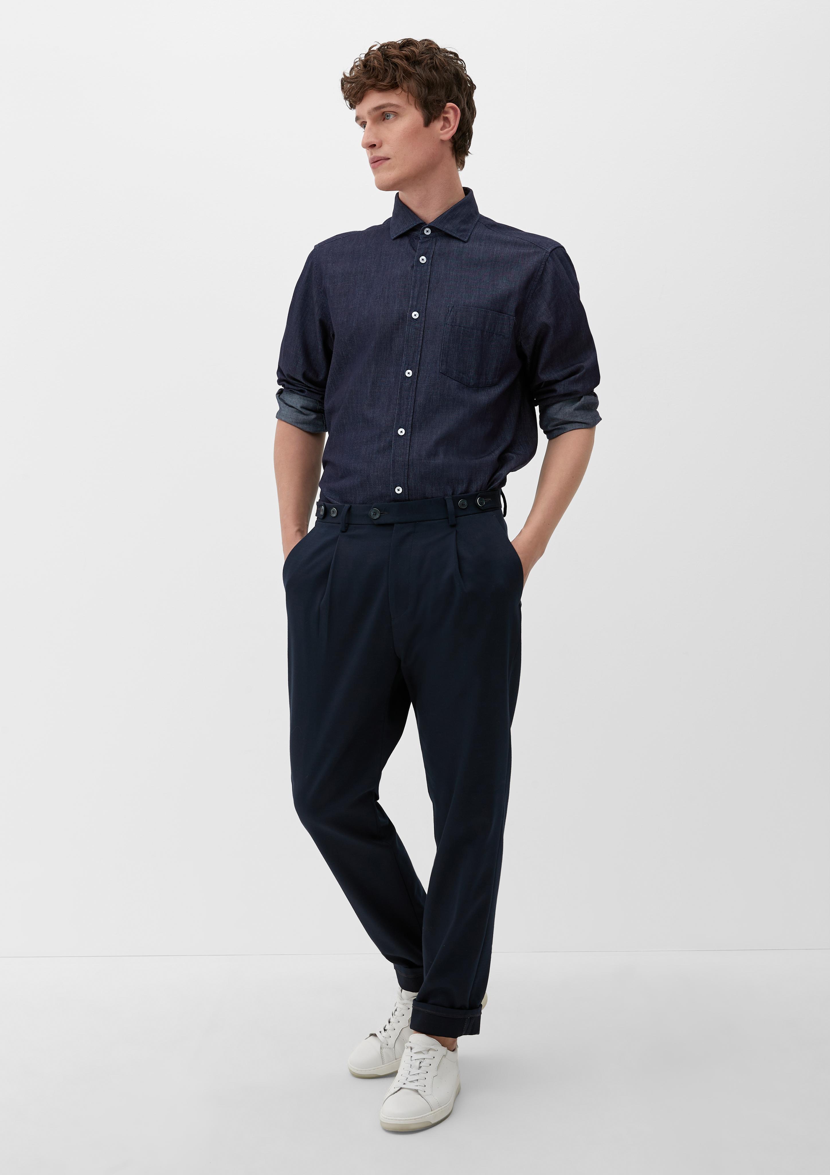 Regular: Hemd im Denim-Look  2127459-57Y2