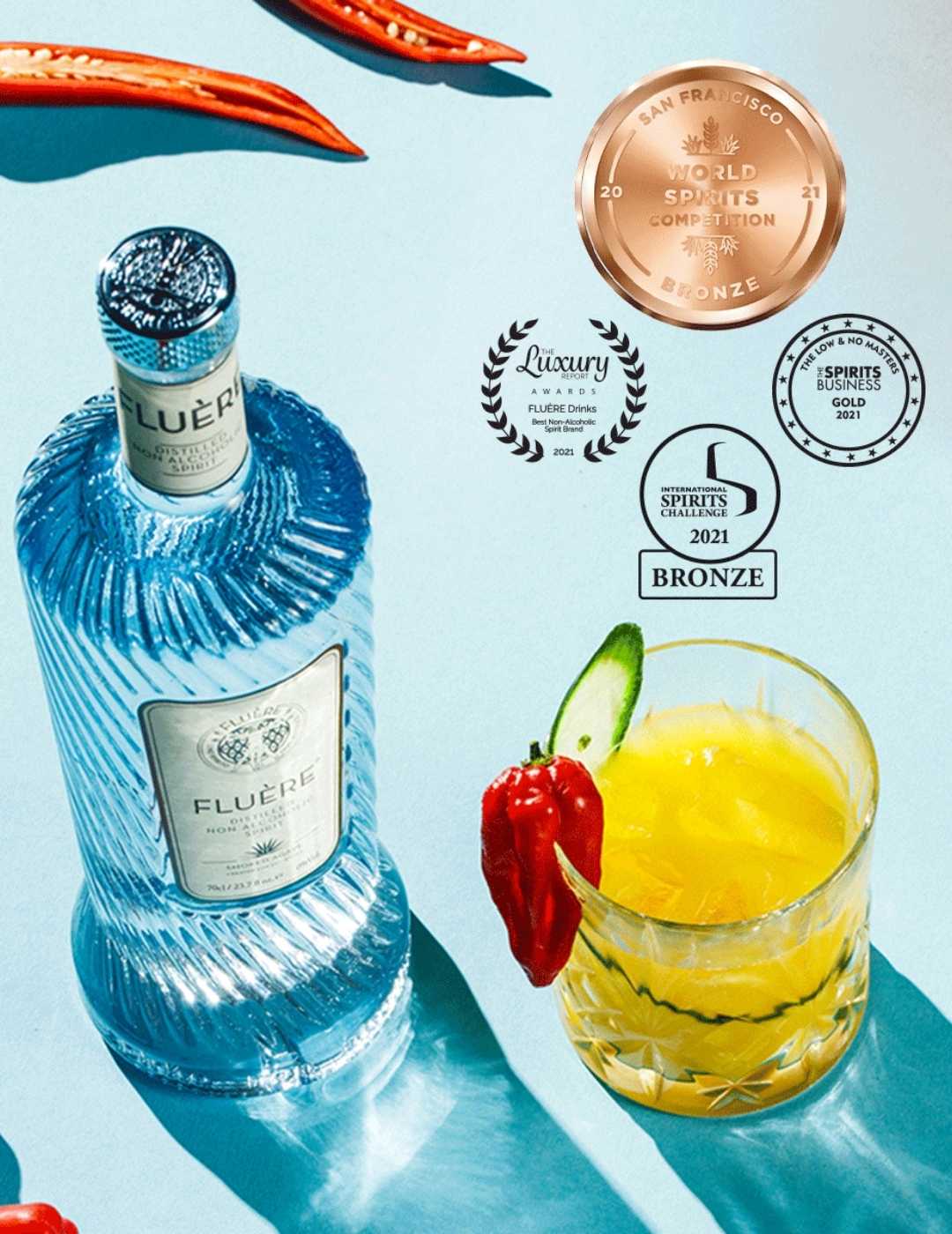 Fluere : Smoked Agave - Gueule de joie 0° |  70 cl