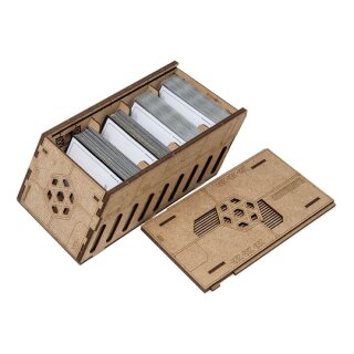 Deck Holder - 250 carte - Crate + 3 dividers