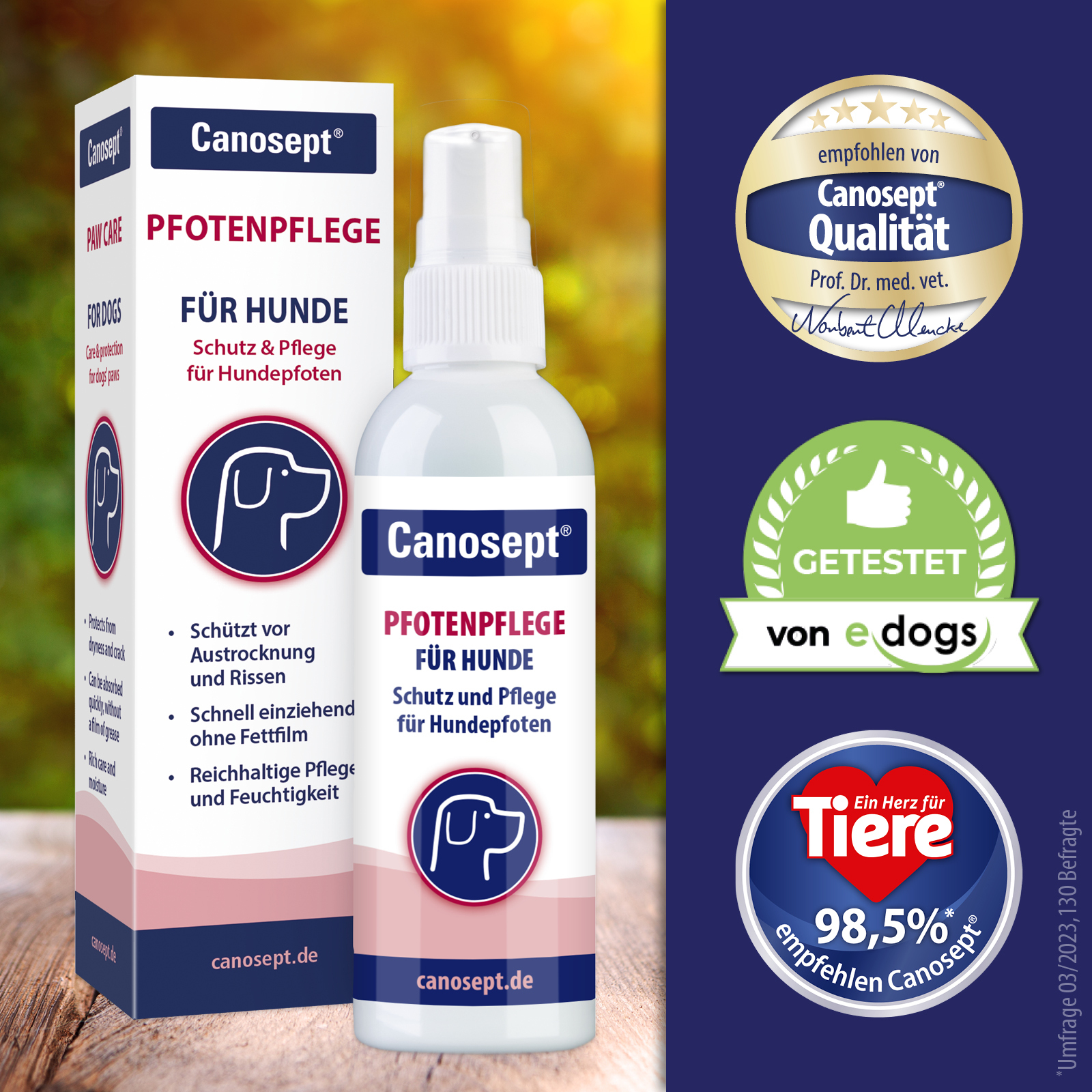 Canosept Pfotenpflege Canosept Pfotenpflege für Hunde 75 g