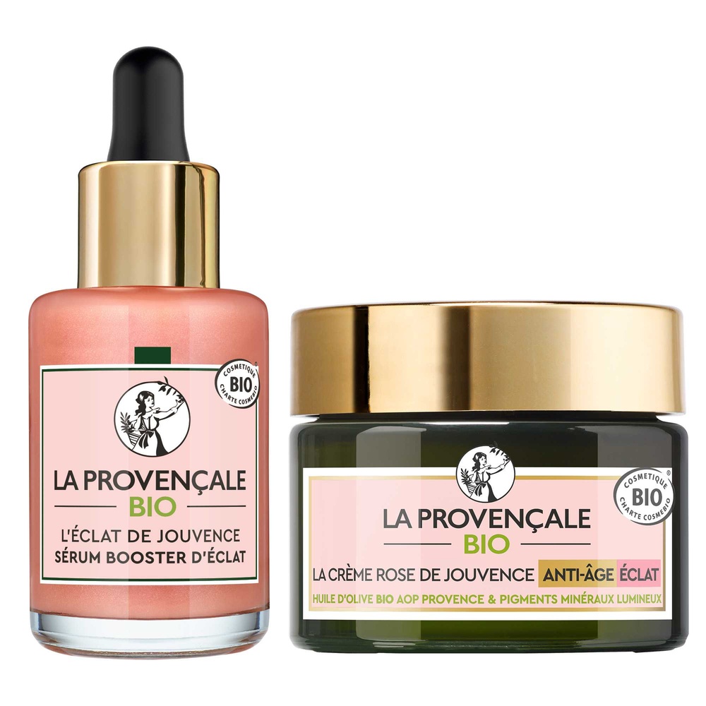La Provençale Eclat de Jouvence Routine peau éclatante certifiée bio