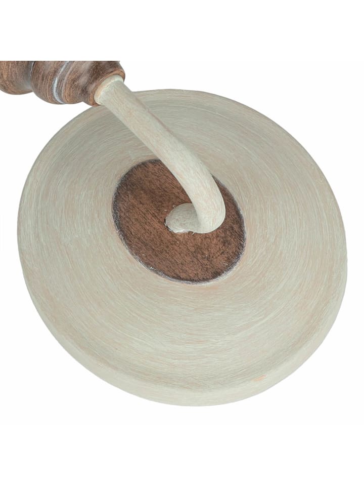 Licht-Erlebnisse Wandlampe in Shabby Weiß Holz günstig kaufen onesize