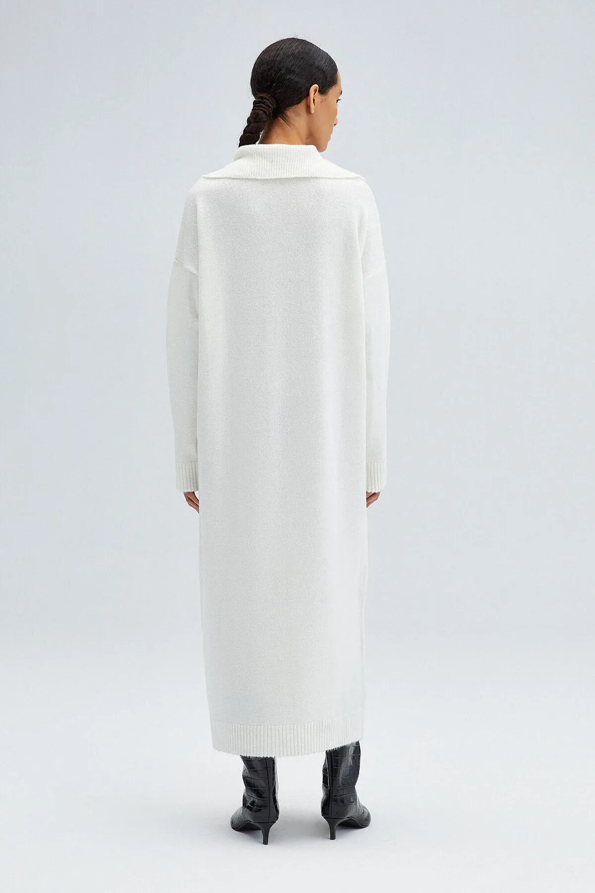 Touché Privé  Strickkleid mit Rollkragen