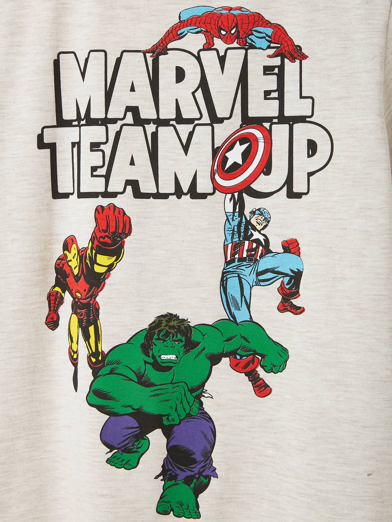 T-shirt garçon Marvel® beige chiné