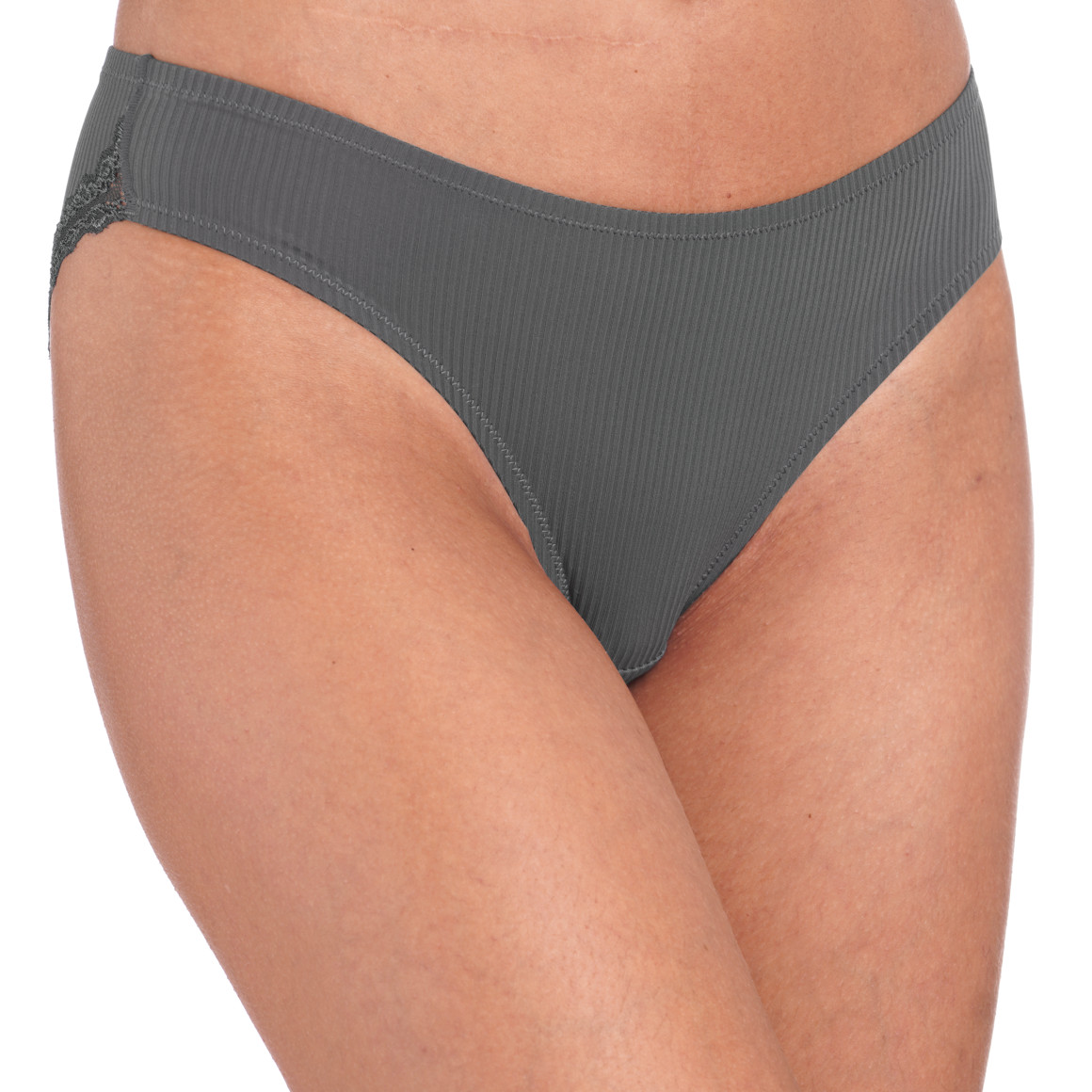 Damen Slip mit Rippstruktur