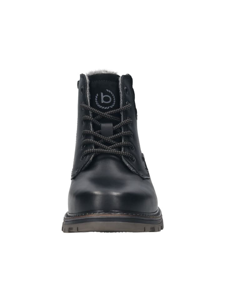 Bugatti Schnürstiefel in schwarz günstig kaufen