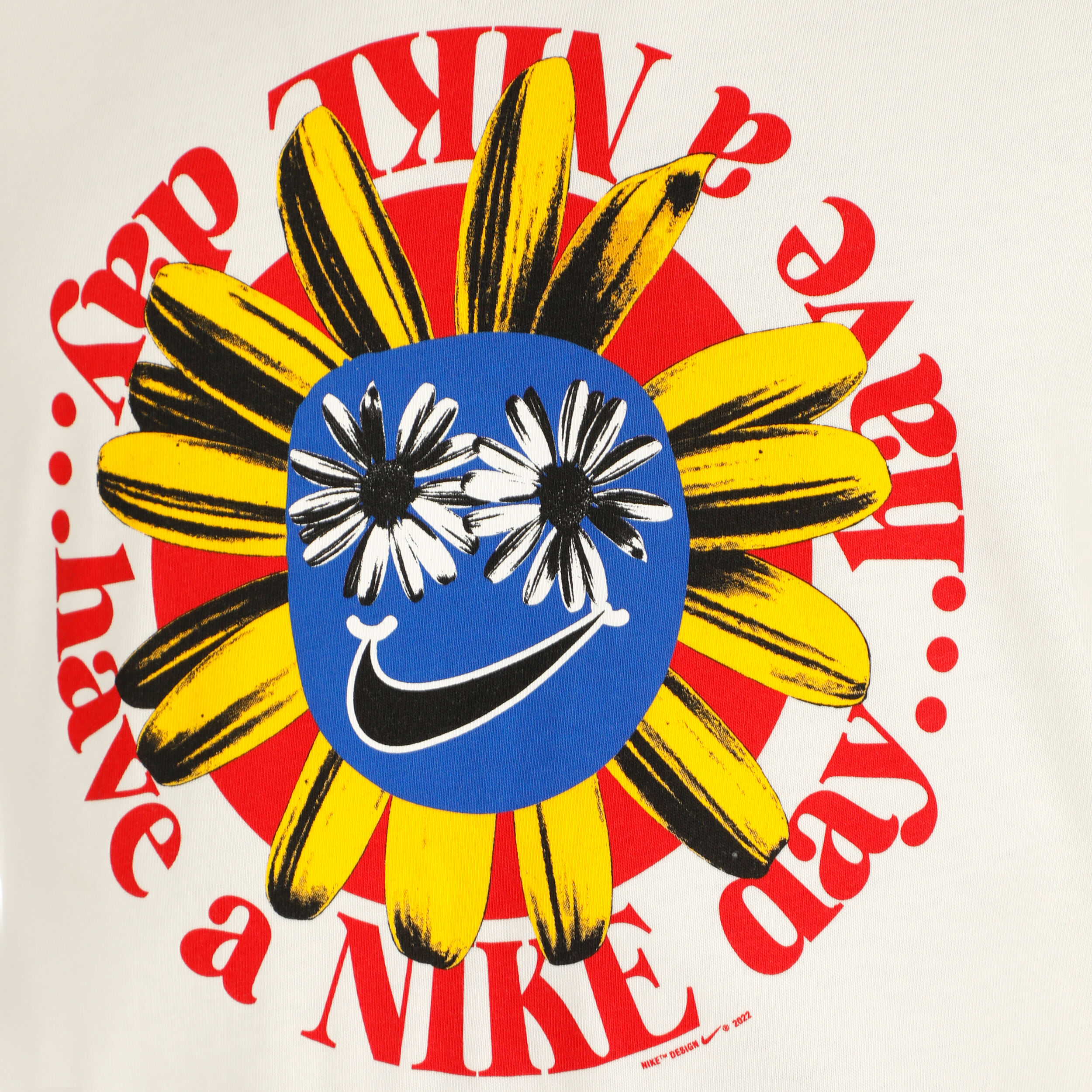 Have A Nice Day T-Shirt Herren - Creme