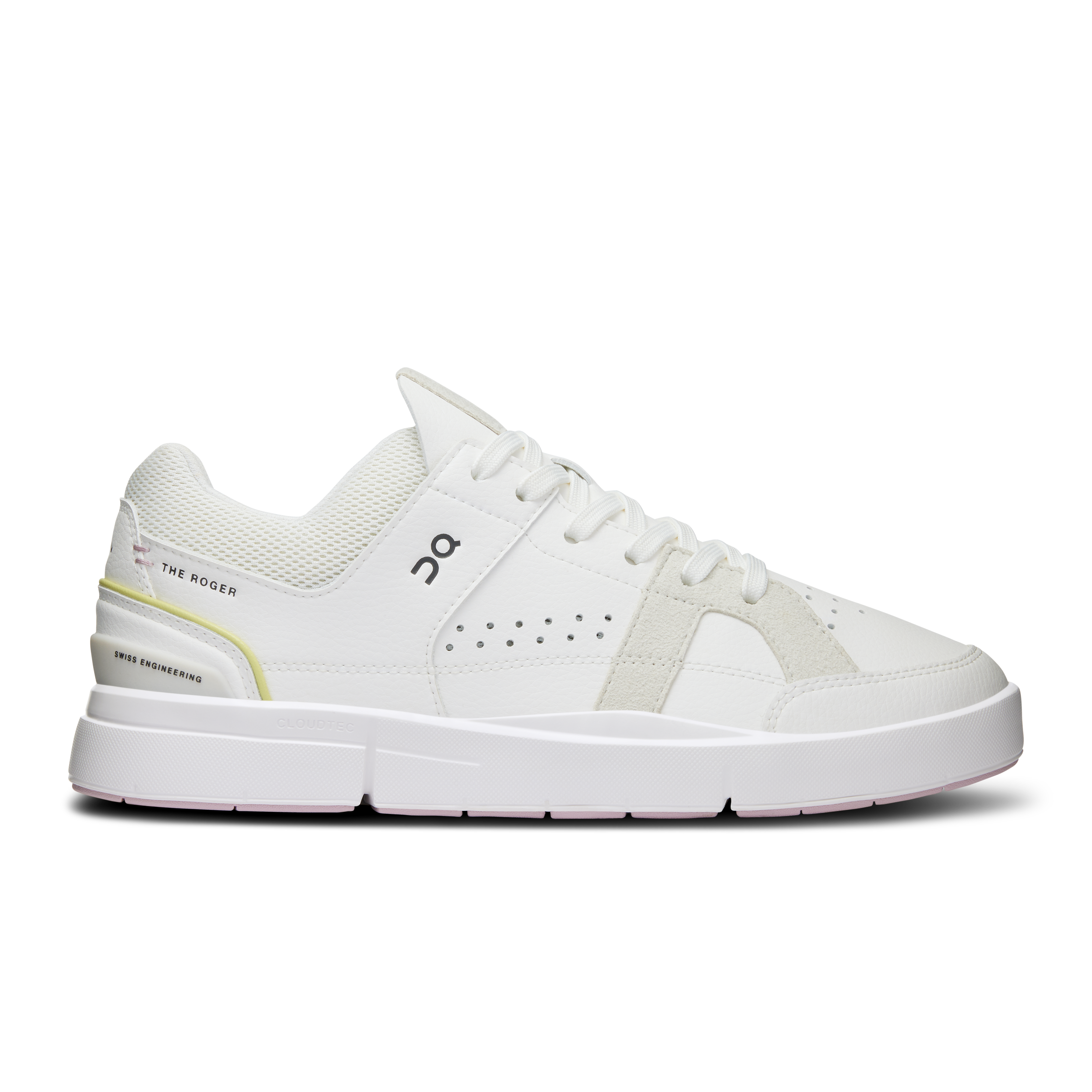 The ROGER Clubhouse White | Mauve