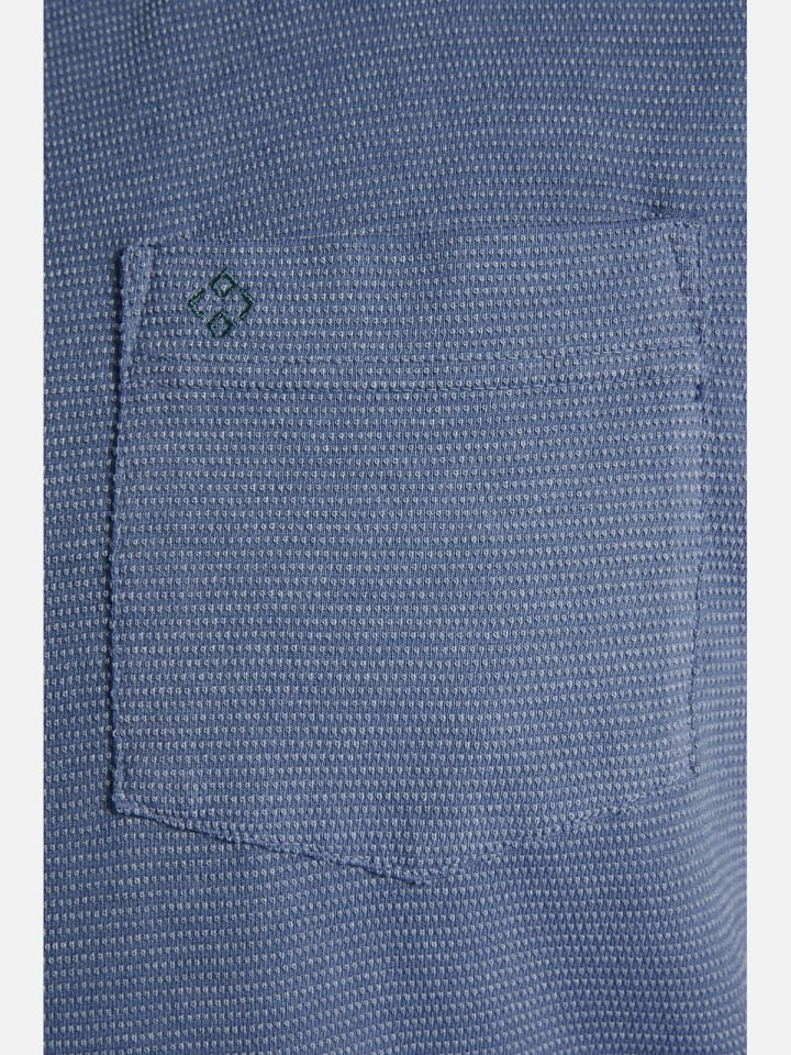 Charles Colby Langarmshirt EARL BRYN in blau günstig kaufen