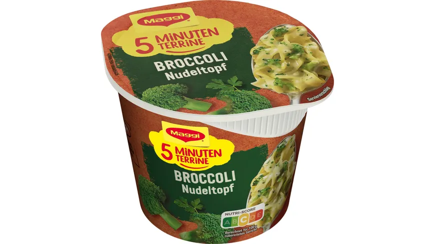 MAGGI 5 Minuten Terrine Broccoli Nudeltopf 50 g