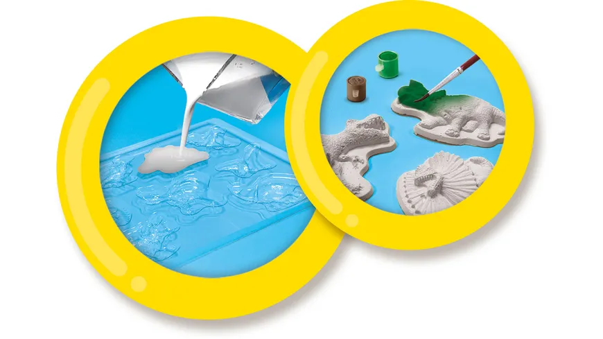 SES Creative - Gießen und anmalen - Dinowelt
