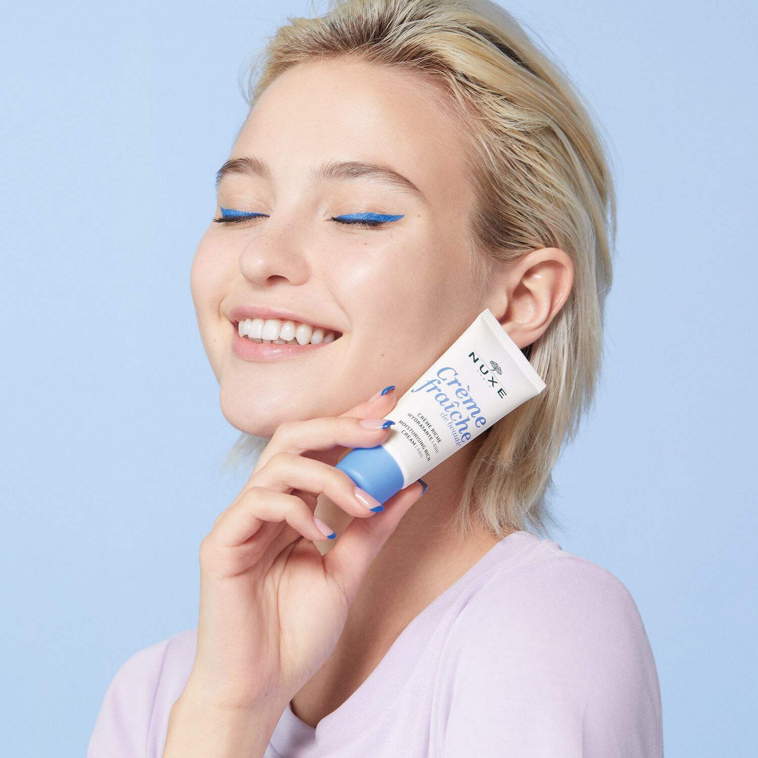 Nuxe Crème Riche Hydratante 48h Crème fraîche de beauté® - peaux sèches à très sèches, même sensibles