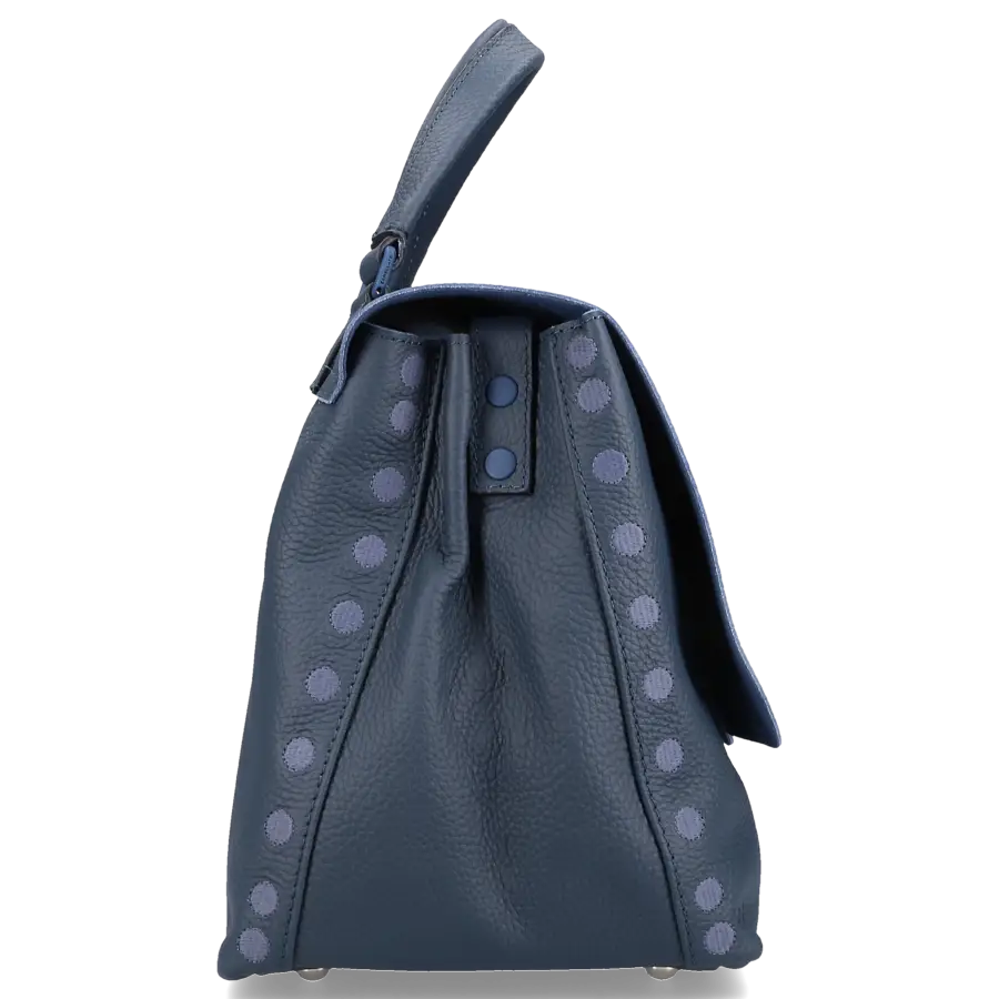 Zanellato - Handtasche POSTINA PURA LUXETHIC Kalbsleder - blau
