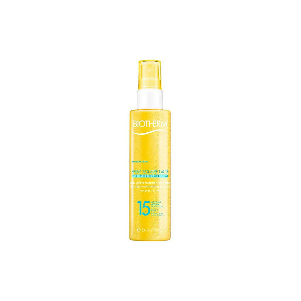 Solar Products Spray Solaire Lacte SPF15 - Spray solar corporal de protección media.