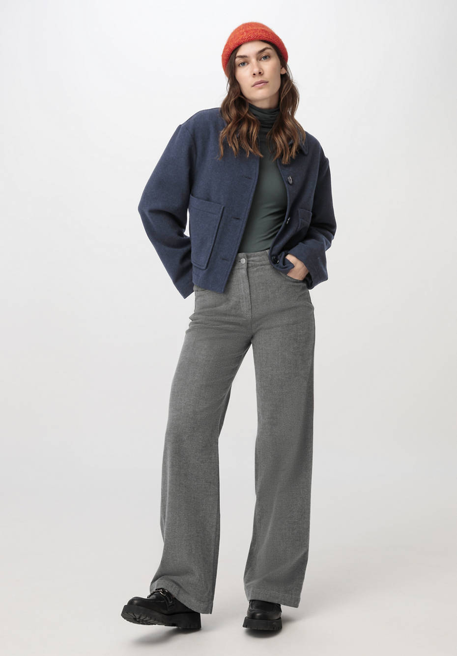 Jacke BetterRecycling aus Merinowolle