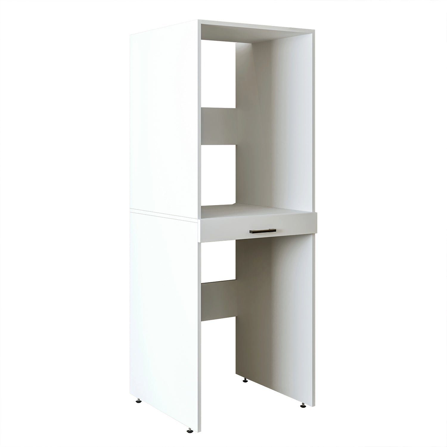 Roomart Waschmaschinenumbauschrank (Waschmaschinenschrank für Trockner und Waschmaschine Überbauschrank)