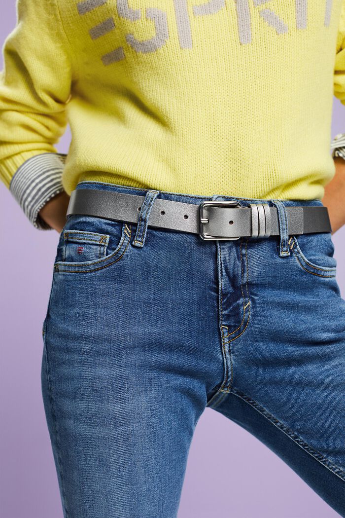 Schmale Jeans mit mittlerer Bundhöhe