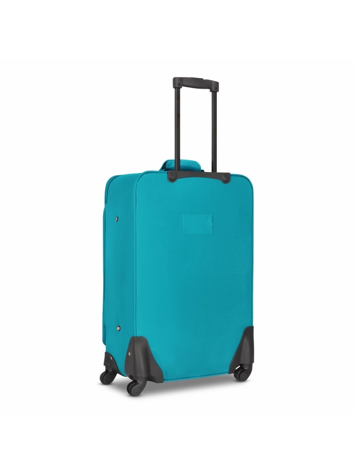 Check.In Sevilla 4 Rollen Kofferset 3-teilig in petrol günstig kaufen onesize