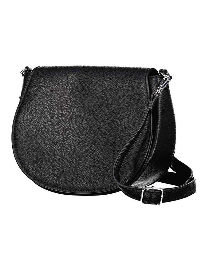 Schultertasche - Druckknopf-Lasche