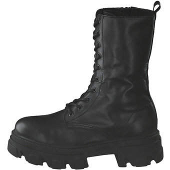 Leone Combat Stiefelette in schwarz