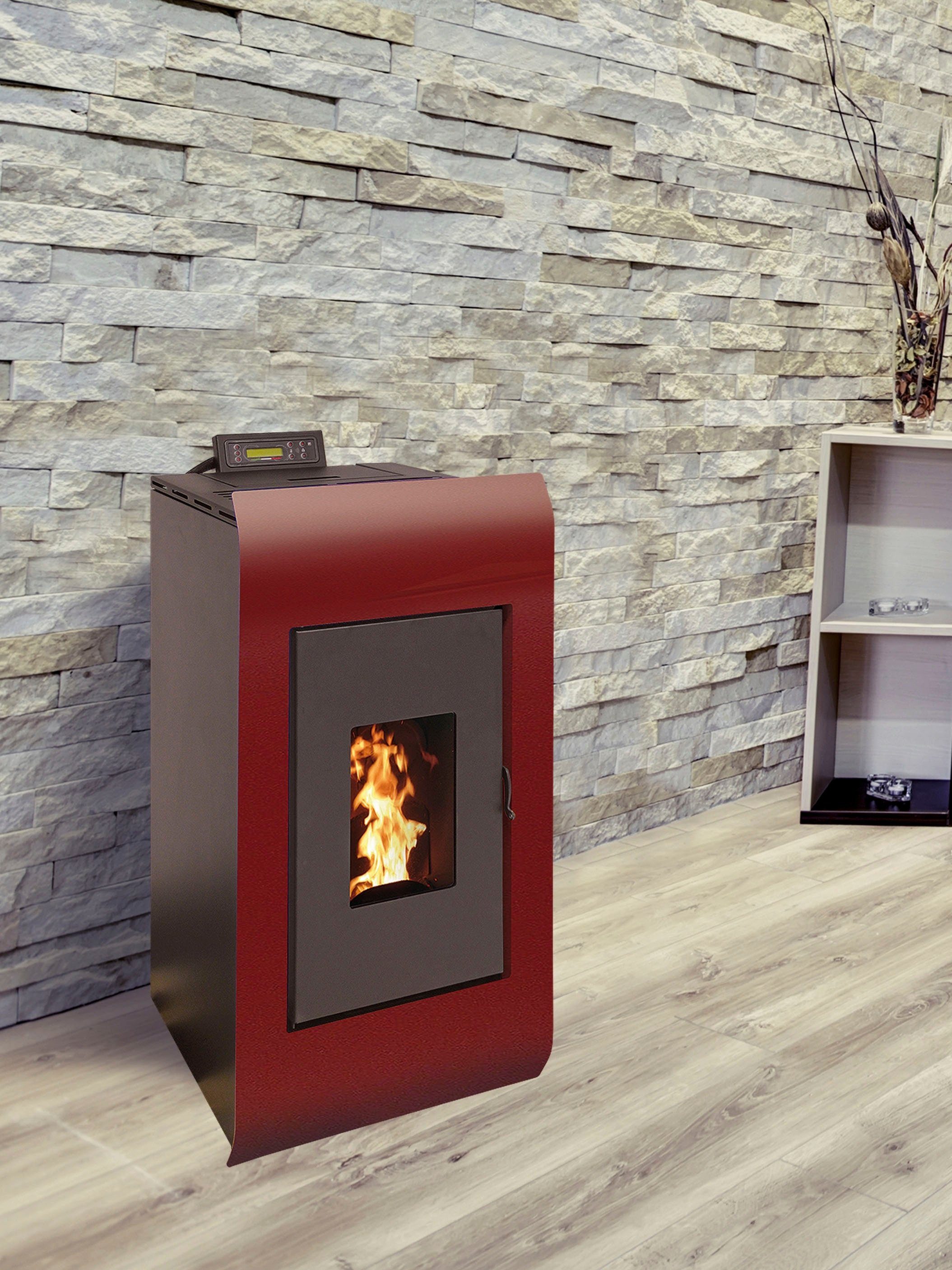 interstoves Pelletofen J_olene 8, 7,2 kW, Zeitbrand