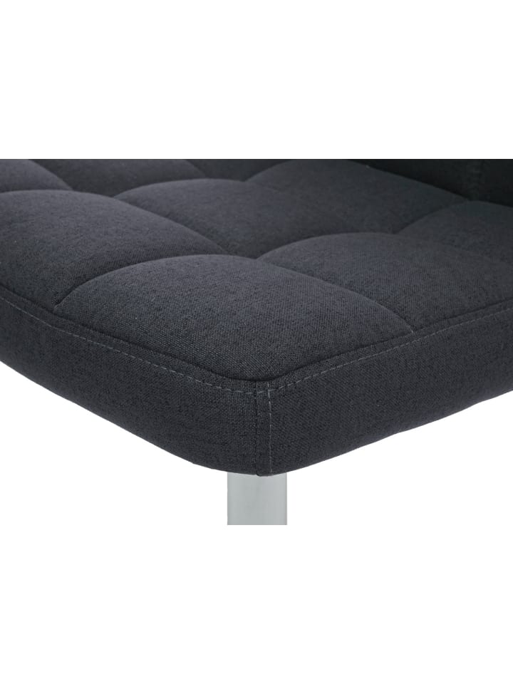 MCW 2er-Set Esszimmerstuhl Cadiz drehbar, Dunkelgrau günstig kaufen onesize