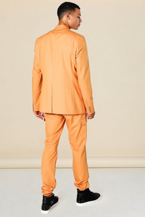 Tall zweireihige Oversize Anzugjacke