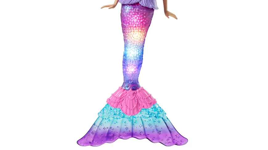 Barbie Zauberlicht Meerjungfrau Puppe (leuchtet), Barbie Dreamtopia