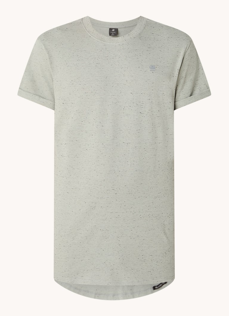 Tricou G-Star RAW Lash din bumbac organic cu logo brodat