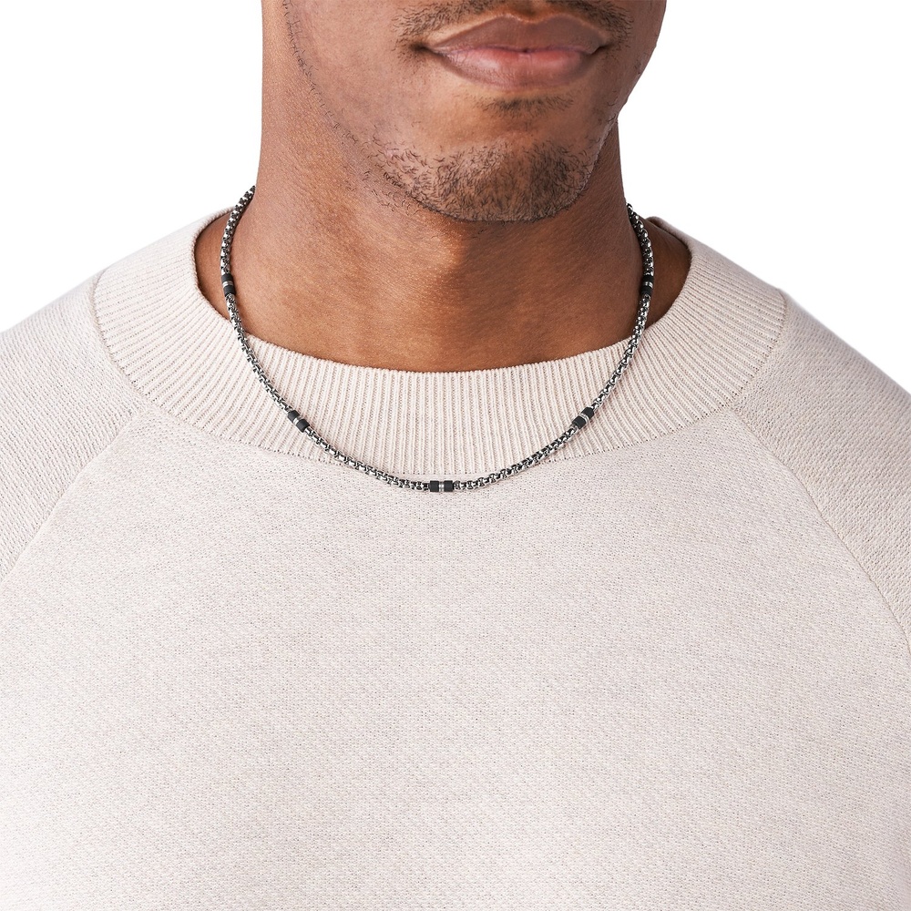Fossil Chaînette Acier inoxydable collier