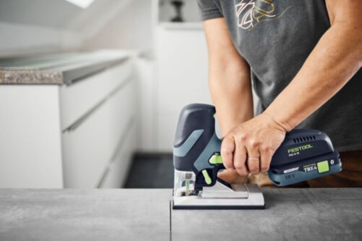 Festool 578521 PSC-E 18 EB-Basic Accu-Decouper-Säge (ohne Akku und Ladegerät) im Koffer