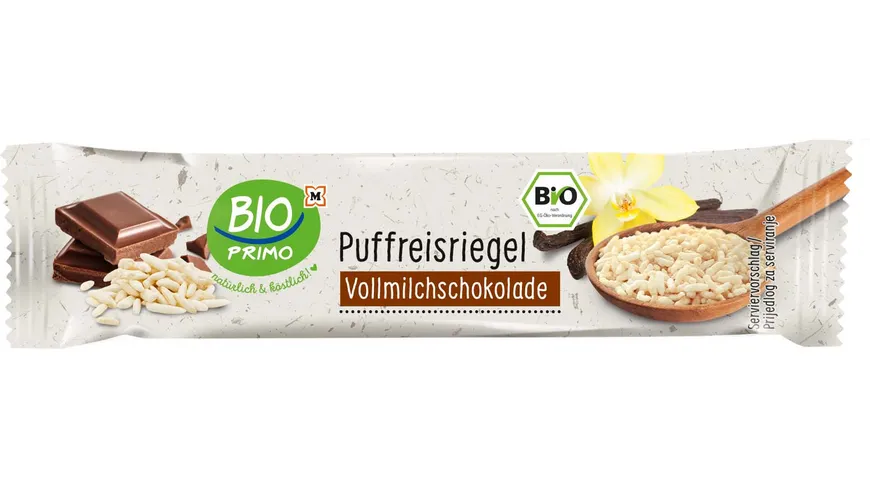 BIO PRIMO Bio Puffreisriegel 21 g