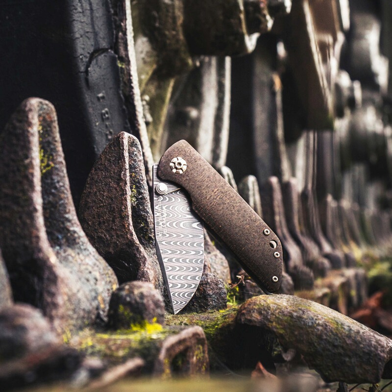 B&ouml;ker Taschenmesser M4 Sherman Damast
