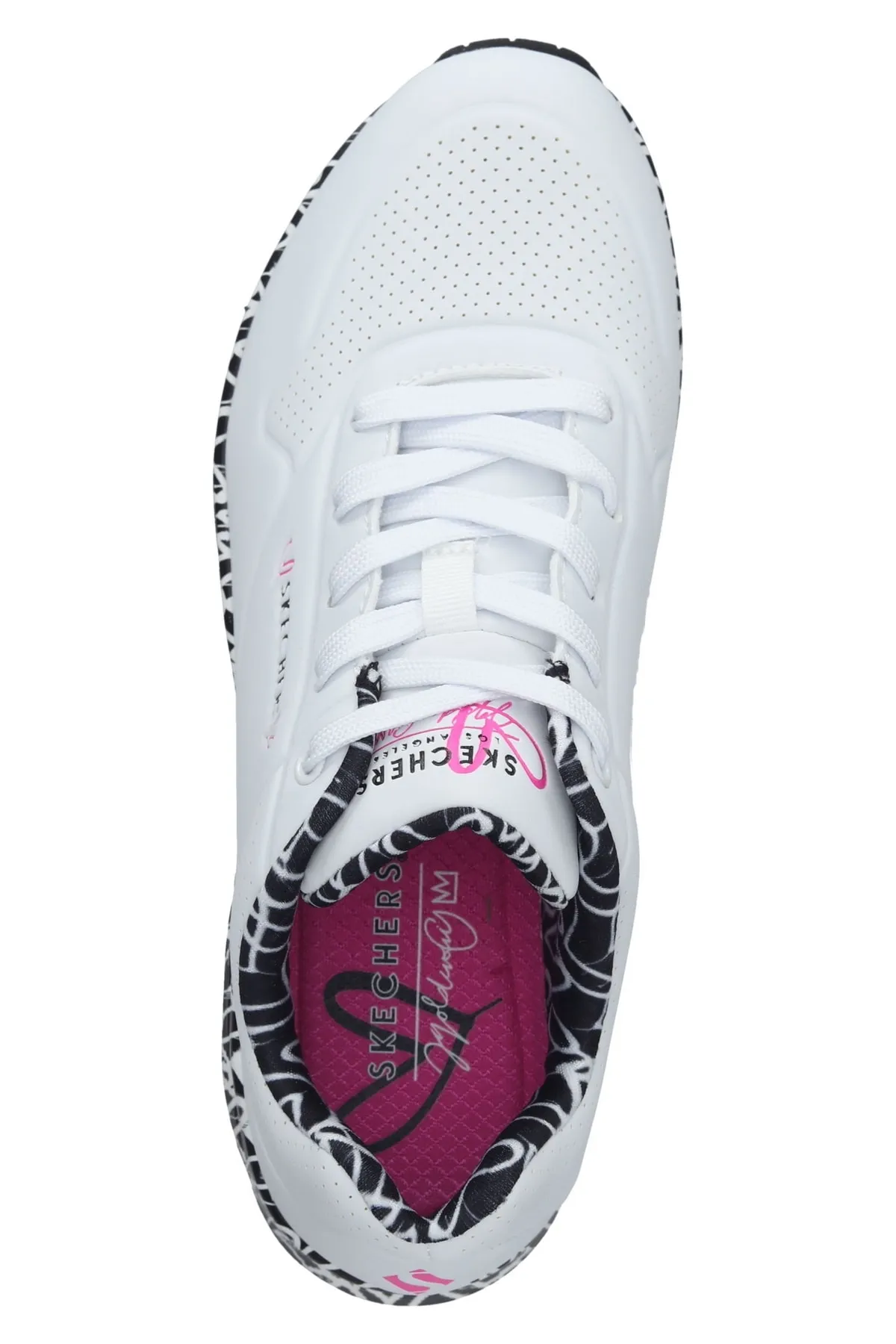 SKECHERS  Sneaker - Weiß - Flacher Absatz