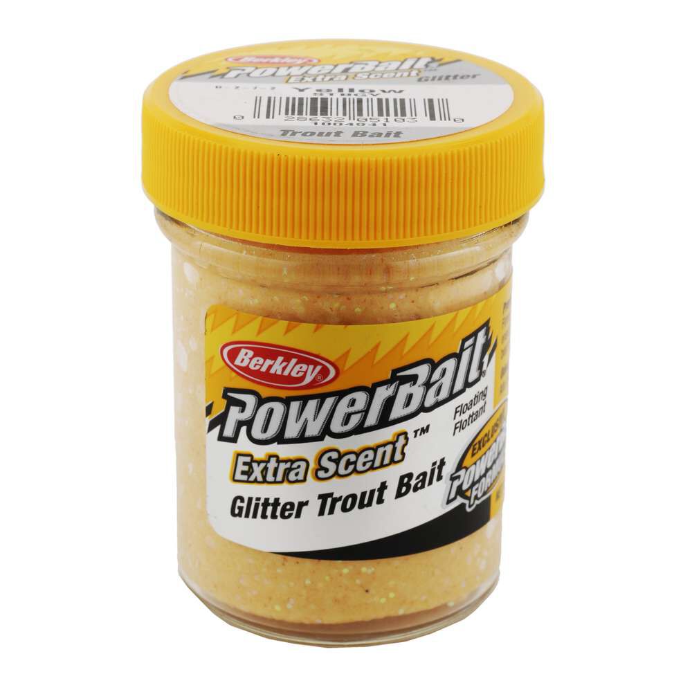 Berkley gul glitteröringpasta 50g