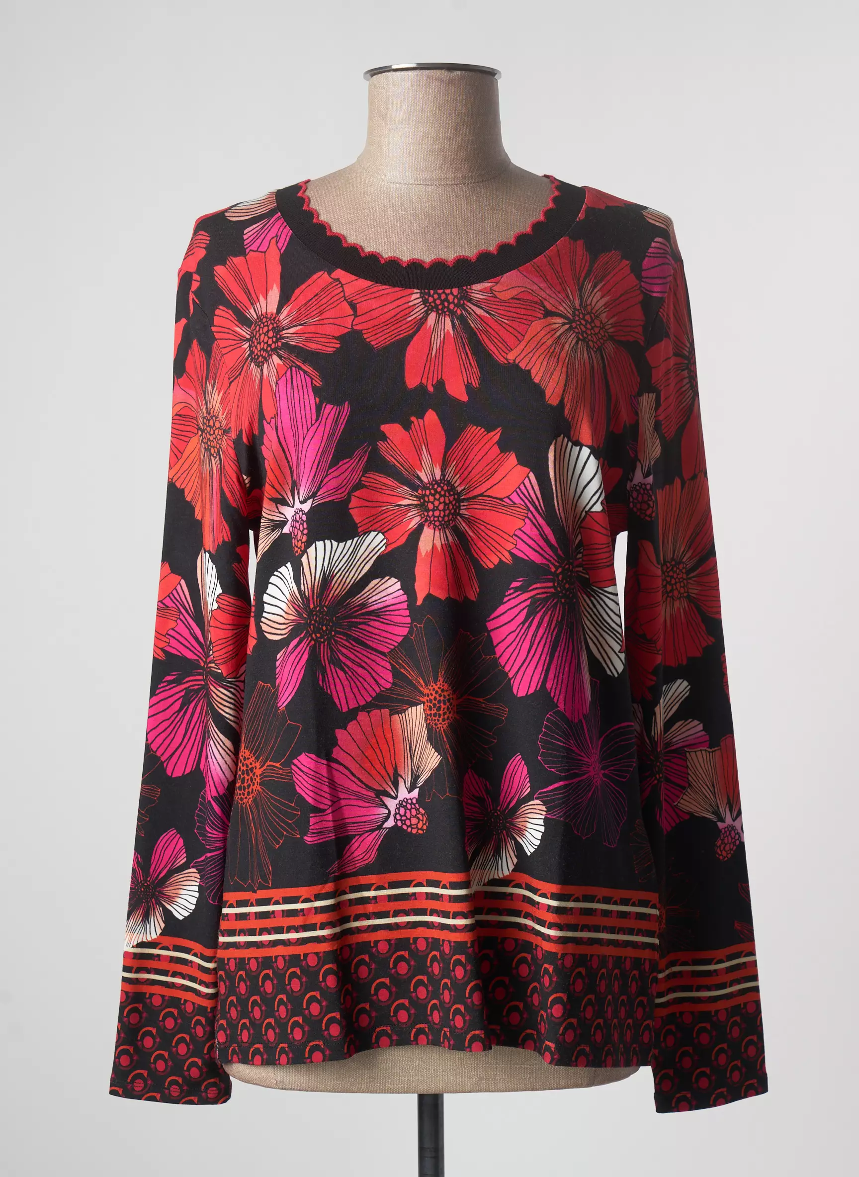 Joy Of Life Tops Femme couleur rouge