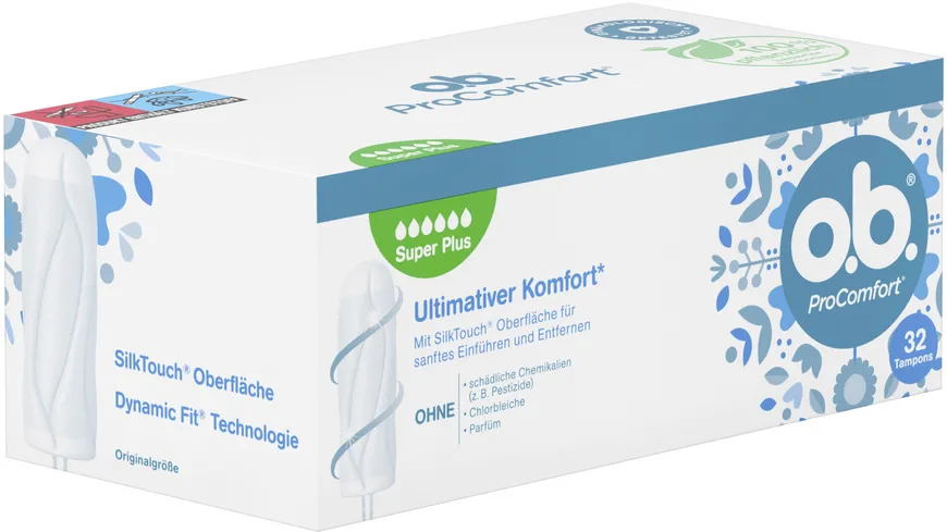 O.B. Tampons ProComfort Super Plus 32er
