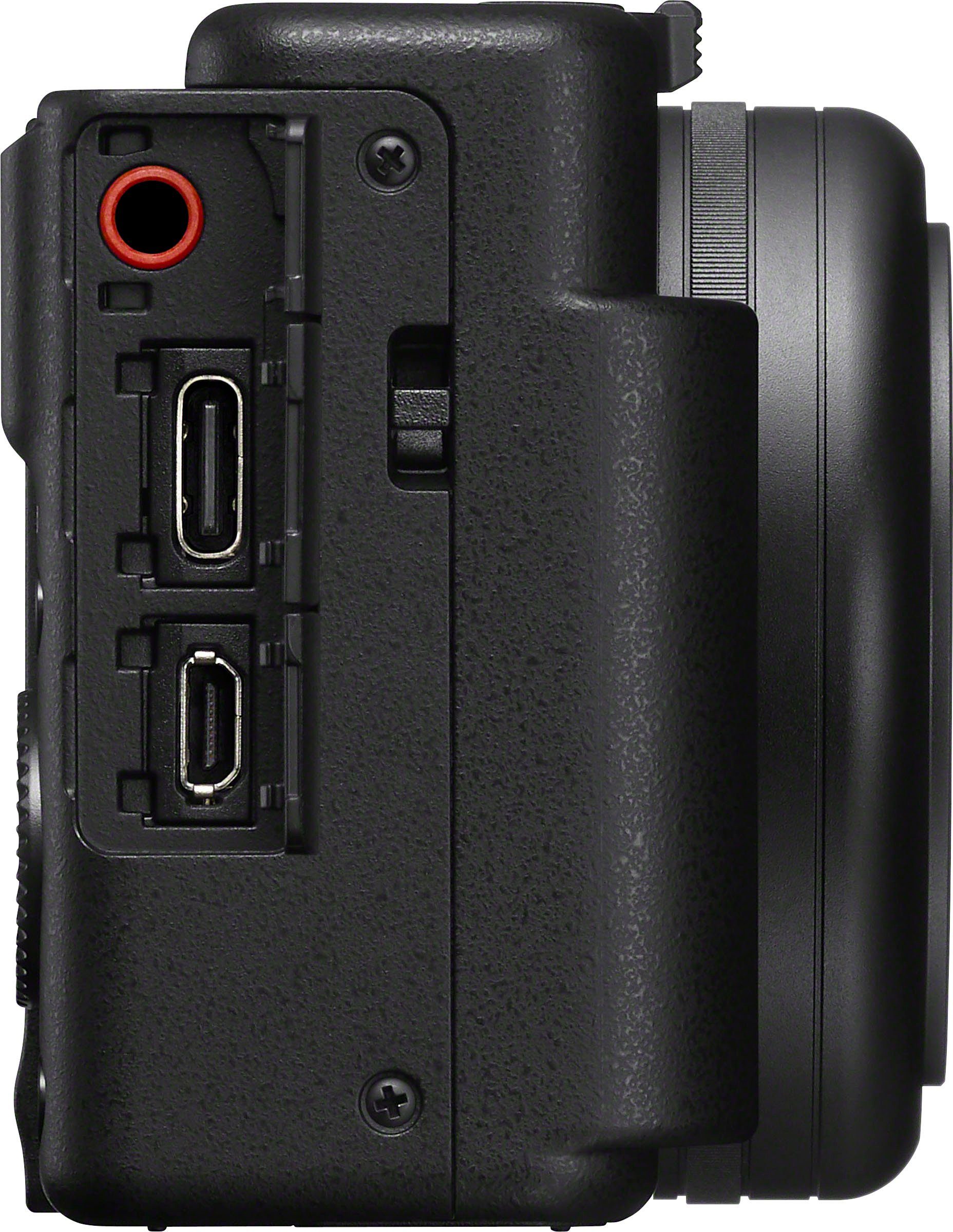 Sony ZV-1F Kompaktkamera (ZEISS Tessar T* Objektiv, 6 Elemente in 6 Gruppen, 20,1 MP, Bluetooth, WLAN)