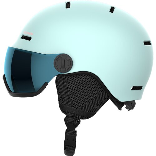 KINDER HELM HELMET ORKA VISOR BLEACH/UN FLS BLUE