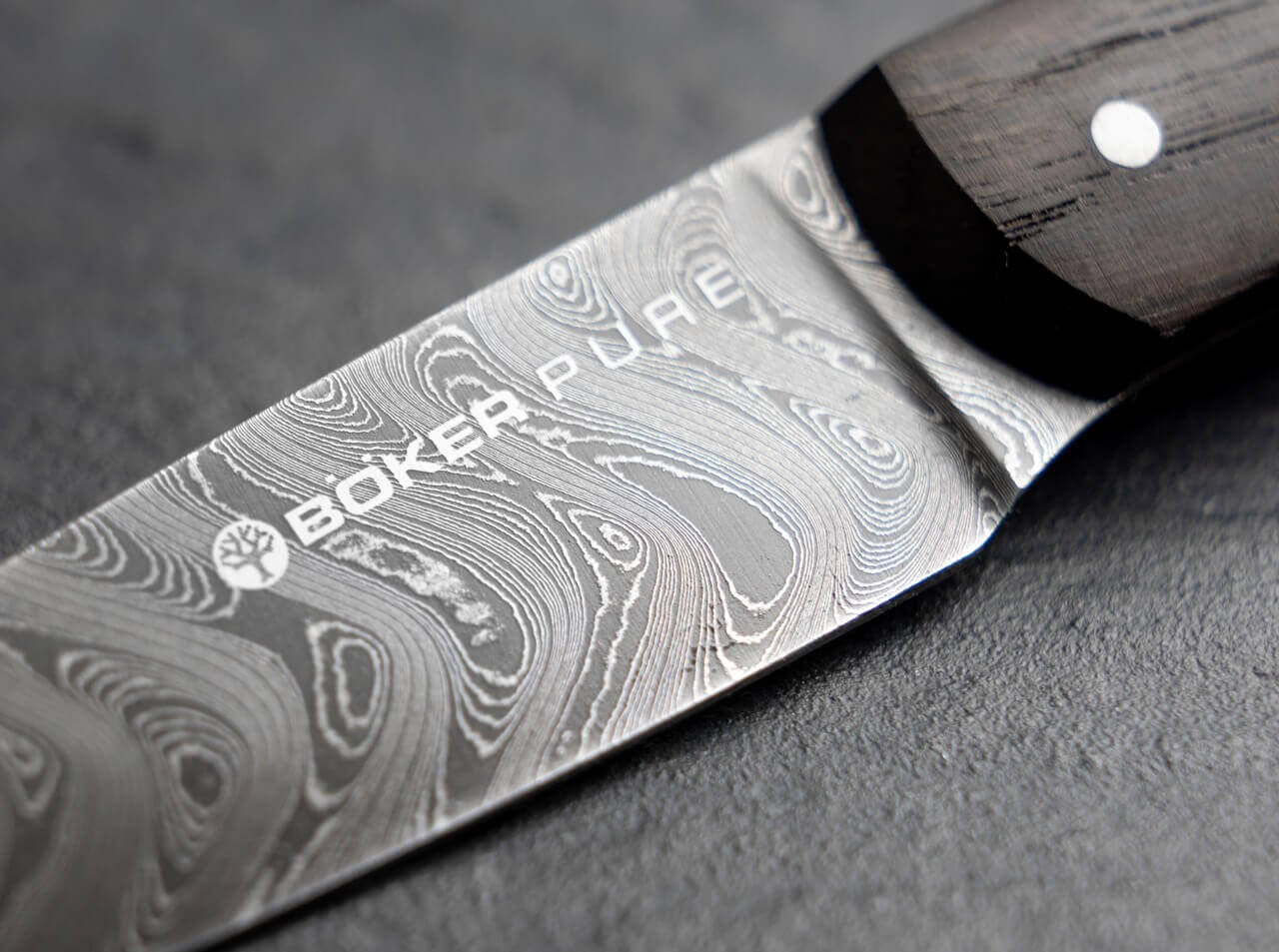 Damast Pure Räuchereiche Spickmesser