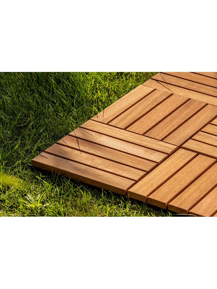 Evila Bodenplatte in Natur - (L)30 x (B)30 cm günstig kaufen onesize