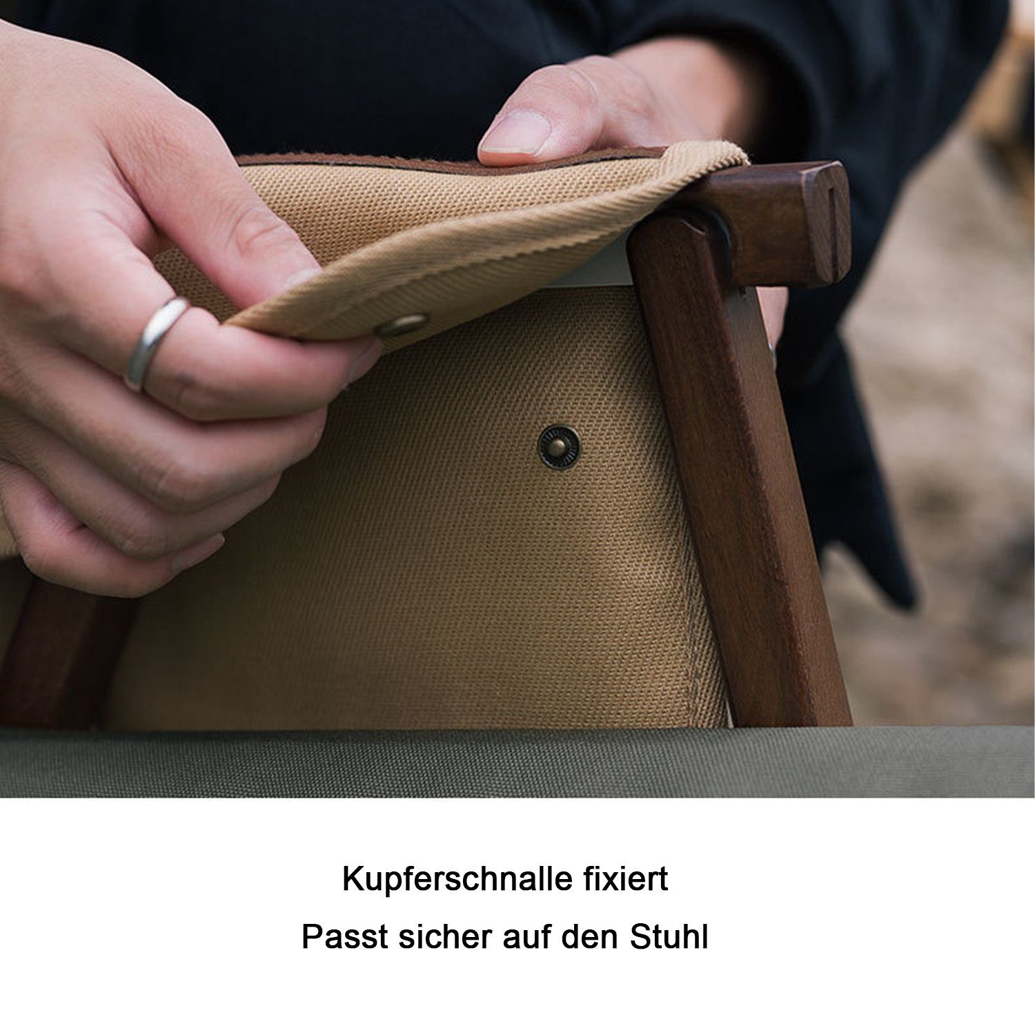 FYLA Aufbewahrungstasche Outdoor-Campingstuhl-Armlehnentasche (1-tlg)